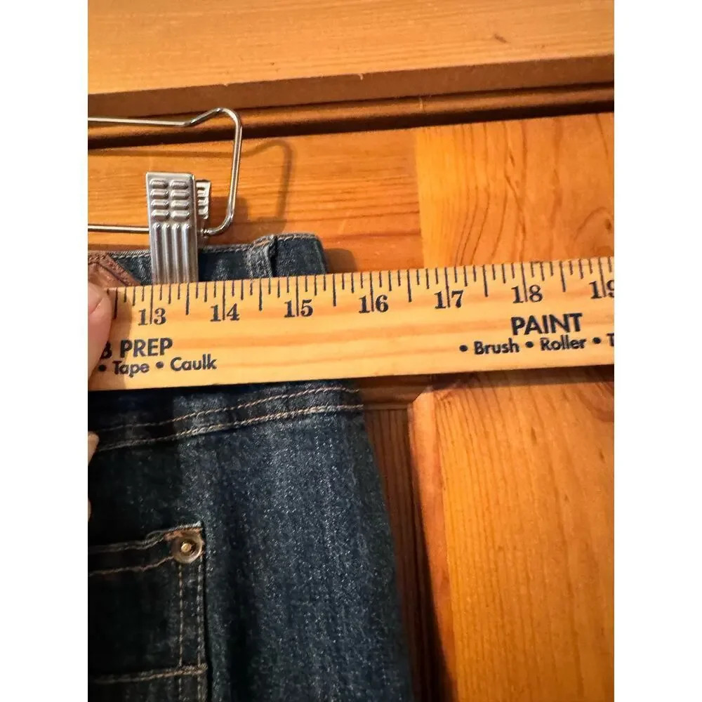 Ovation Denim Euroseat Breaches w/knee patch equestrian horse girl horseback 32 - Picture 8 of 10
